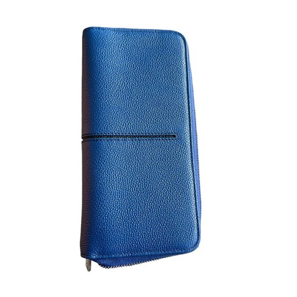 Tod's Italy Blue Zip Continental Wallet Nuova Collection, XAMQCHA1400GPA7Q11 - Picture 9 of 13